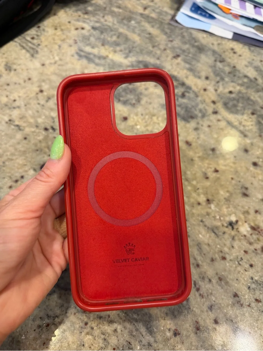 Velvet Caviar - Rose Vibe Checkered iPhone Case